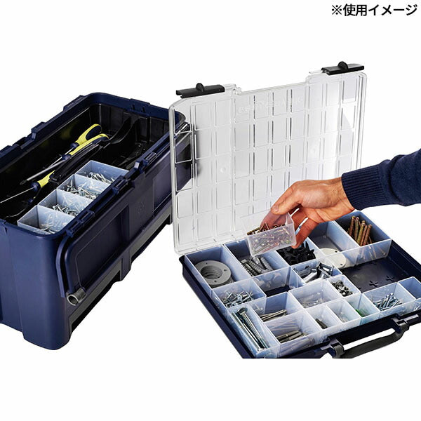 ラーコ パーツケース用トレー 55 A9-4 (114585)(5733439114585) 透明 トレー単品 RAACO