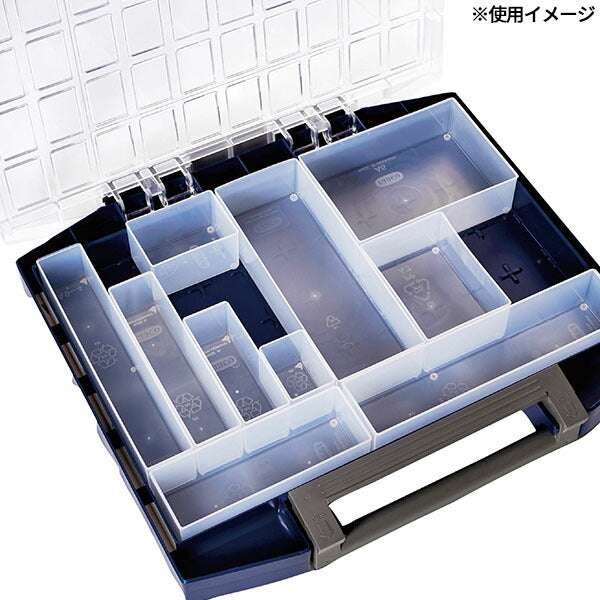 ラーコ パーツケース用トレー 55 A8-3 (114608)(5733439114608) 透明 トレー単品 RAACO