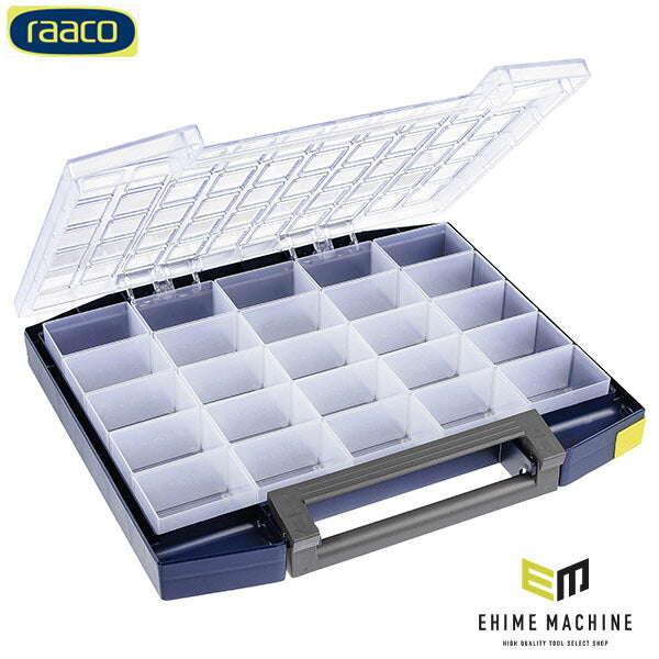 ラーコ パーツケース ボクサー 55 5×10-25 (134873)(5733439134873) トレー25個付属 ワンタッチロック RAACO