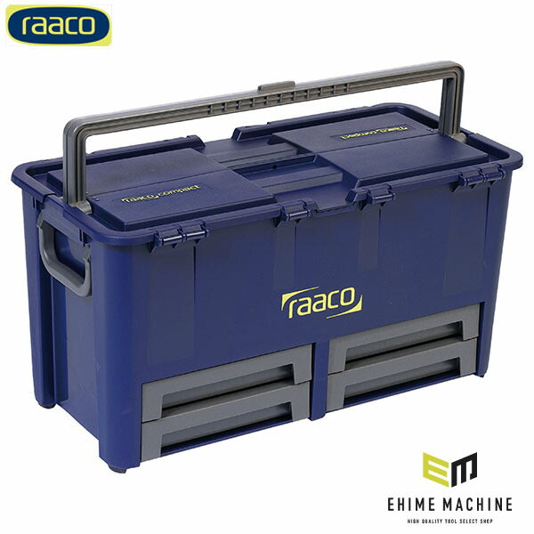 ラーコ ツールボックス コンパクト62 (136624)(5733439136624) 中皿+引き出し4段 トレー10個付 耐荷重50kg RAACO