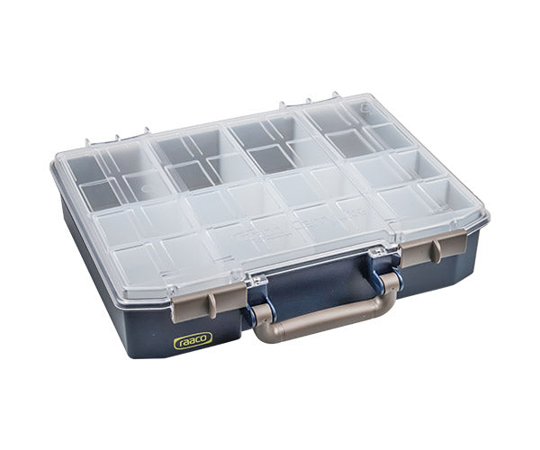ラーコ パーツケース キャリーライト 80 4x8-12 (144551)(5733439144551) トレー12個付属 スライドロック式 RAACO