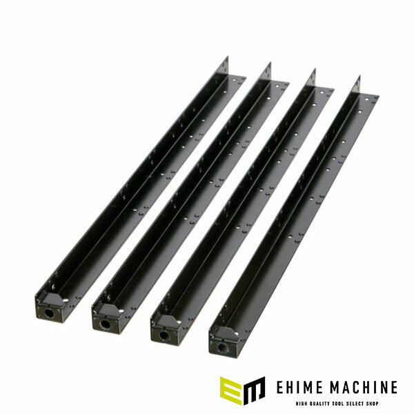 TRUSCO RBW-H8SET BK ツールワゴン ラビットワゴン支柱セット H810用 ブラック(4550414294145) トラスコ中山