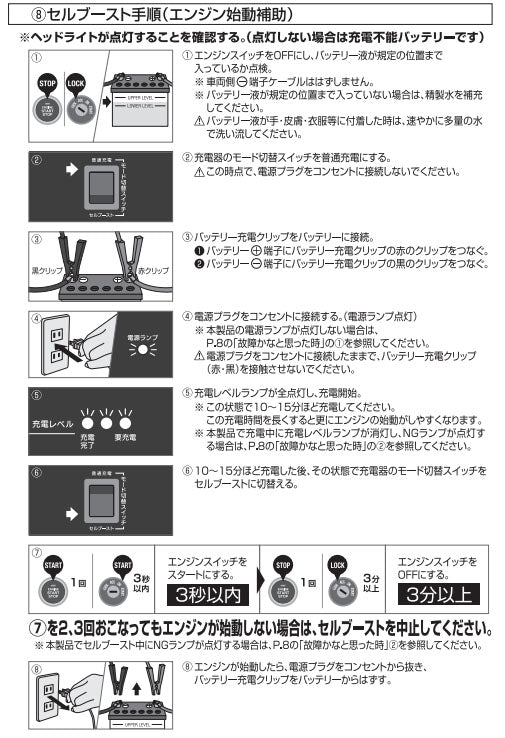 大自工業 バッテリー充電器 DC12V/6A 農機・船舶対応 高電圧充電対応 (RC-5)(4906918178076)