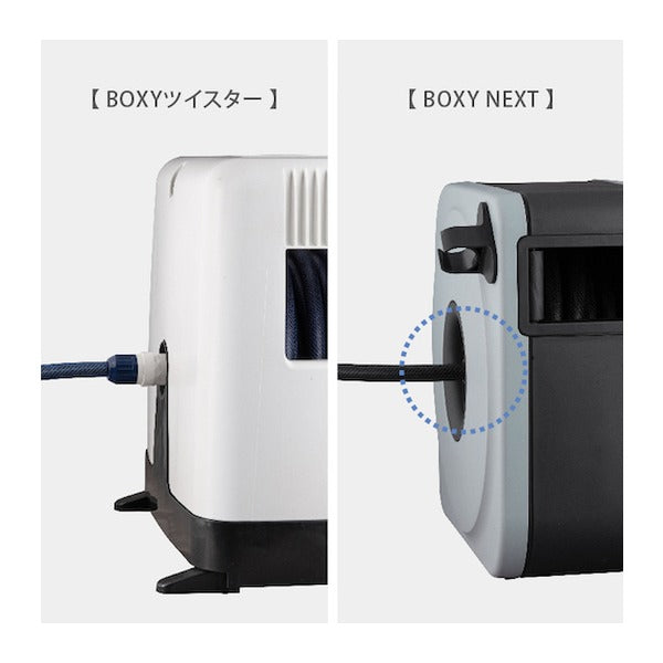 タカギ ホースリール BOXY NEXT 30m(GY) (RC1330GY)(4975373183925) takagi