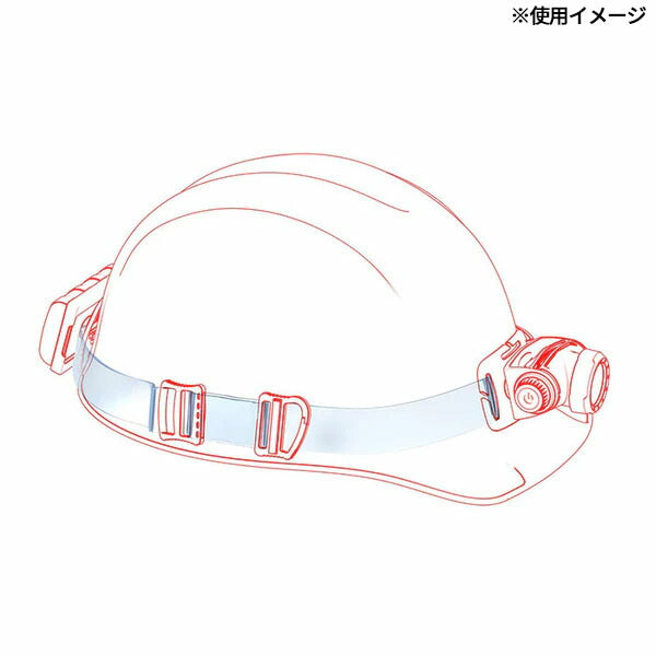 日本正規品 レッドレンザー シリコンヘッドバンド 透明 25mm幅 Hシリーズ Core/Work/Signature対応 (502451)(4058205025577) Ledlenser