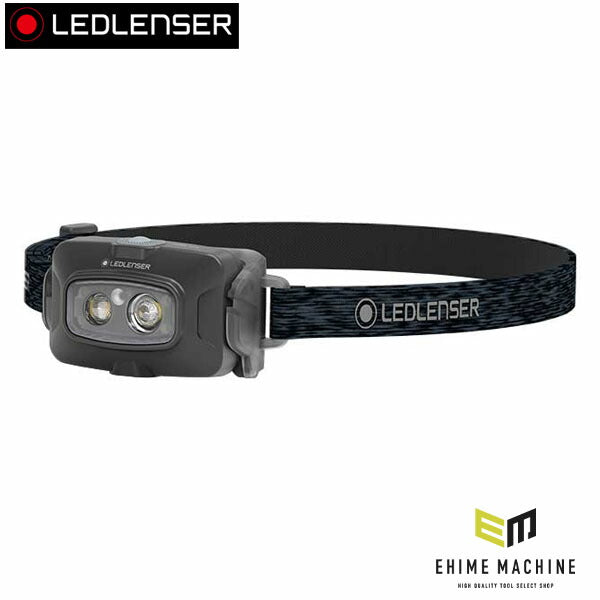 日本正規品 レッドレンザー LEDヘッドライト HF4R Core 500lm 充電式 IP68完全防水 超軽量72g 無段階調光 赤色灯搭載 誤点灯防止ロック付 キャンプ 登山 (502790) (4058205031684) Ledlenser