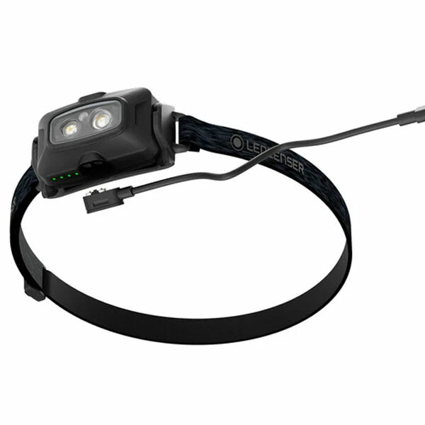 日本正規品 レッドレンザー LEDヘッドライト HF4R Core 500lm 充電式 IP68完全防水 超軽量72g 無段階調光 赤色灯搭載 誤点灯防止ロック付 キャンプ 登山 (502790) (4058205031684) Ledlenser