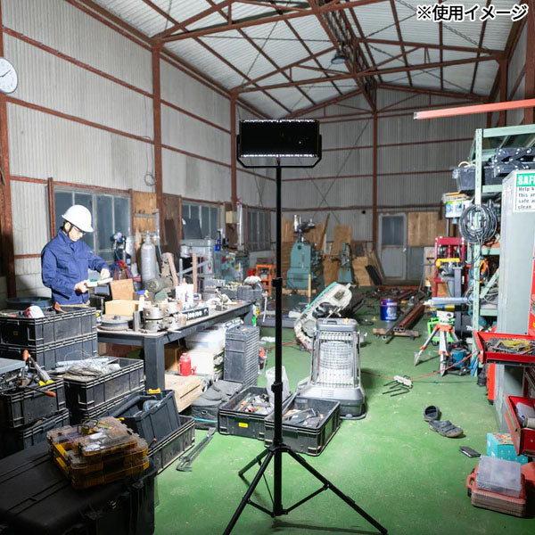 日本正規品 レッドレンザー LED作業灯 AF12R Work 8000lm CRI80 充電式・AC電源対応 ハイブリッドパワー 照射距離135m IP67防水 IK07耐衝撃 96個LED エリアライト (502913) (4058205033145) Ledlenser