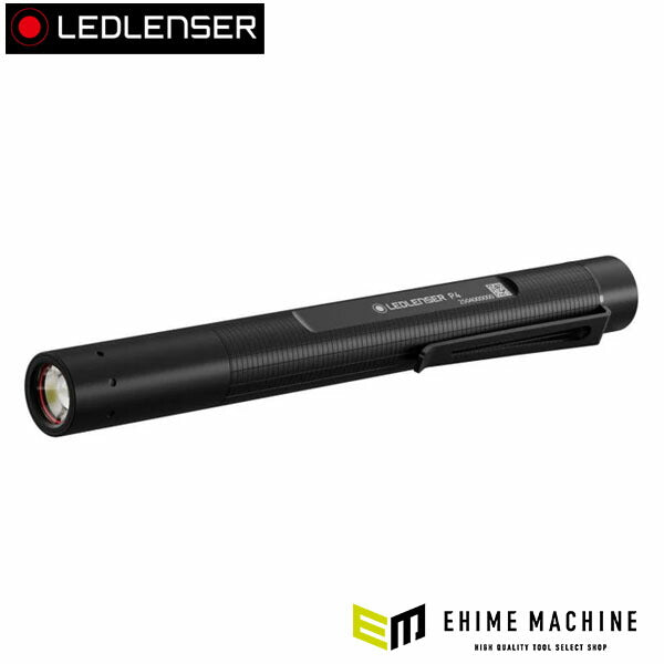 日本正規品 レッドレンザー ペンライト P4 第四世代 180lm 照射距離90m 単4電池式 IP54防水 60g フォーカス機能付 最長23時間 75%リサイクルアルミ ポケットクリップ プロ用 (503098) (4058205036986) Ledlenser