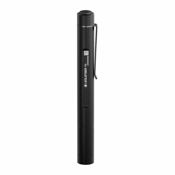 日本正規品 レッドレンザー ペンライト P4 第四世代 180lm 照射距離90m 単4電池式 IP54防水 60g フォーカス機能付 最長23時間 75%リサイクルアルミ ポケットクリップ プロ用 (503098) (4058205036986) Ledlenser