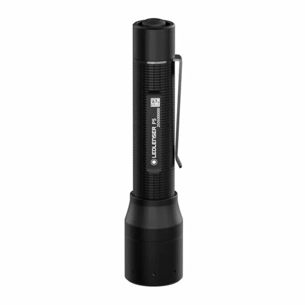 日本正規品 レッドレンザー ミニハンドライト P5 第四世代 200lm 照射距離170m 単3電池式 IP54防水 80g フォーカス機能付 ラピッドフォーカス ポケットクリップ EDC (503100) (4058205037044) Ledlenser