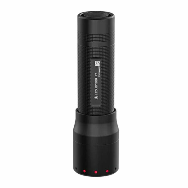 日本正規品 レッドレンザー ハンドライト P7 第四世代 650lm 照射距離400m 単4電池式 最長30時間 IP54防水 175g ラピッドフォーカス Red illumination 75%リサイクルアルミ EDC (503102) (4058205037105) Ledlenser