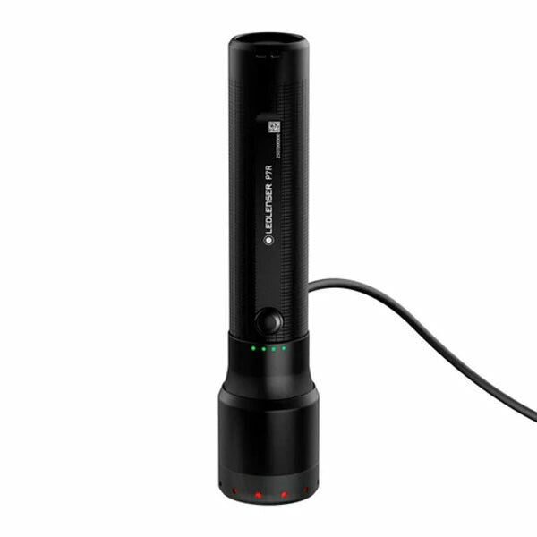 日本正規品 レッドレンザー ハンドライト P7R 第四世代 2000lm 照射距離320m 充電式 IP68完全防水 197g モードセレクトリング マルチコアオプティクス (503111) (4058205037372) Ledlenser