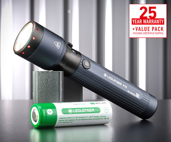 Ledlenser P7R LEDライト 2000lm 充電式 レッドレンザー 予約受付中]【6月中旬から順次発送】[26SS新商品] 日本正規品 レッド