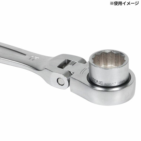TONE ソケット 12角 めがね用 22mm 全長29mm (RGD-22)(4953488422306) トネ