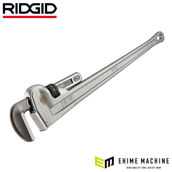 【11月の特価品】RIDGID リジッド 31115 848 アルミストレートパイプレンチ 全長1200mm
