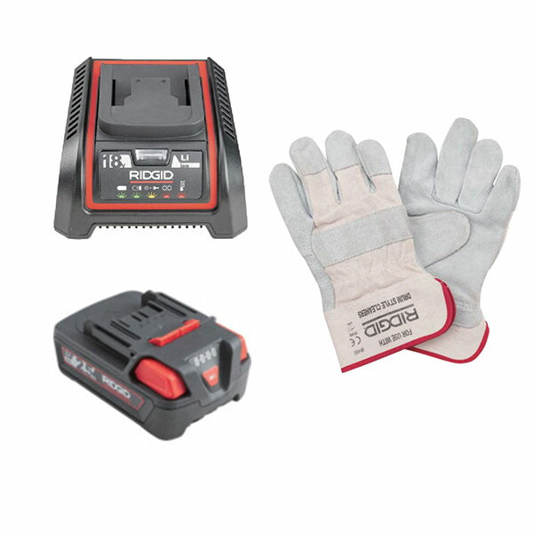 【11月の特価品】日本正規品 リジッド K-46 ドレンクリーナー 18Vコードレス 排水管清掃機 ブラシレスモーター バッテリー・充電器付 (78083)(0095691780836) RIDGID