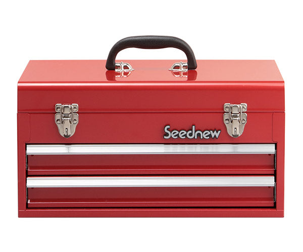SEEDNEW シーズニュー 2段引出しツールケース(レッド) S-A302
