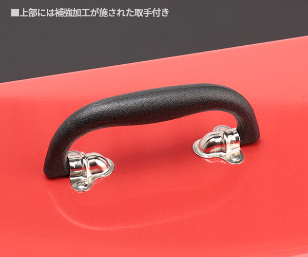 SEEDNEW シーズニュー 2段引出しツールケース(レッド) S-A302