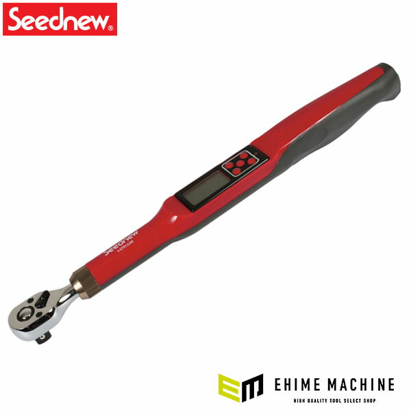 シーズニュー 12.7sq デジタルトルクレンチ 40~200N・m S-DTR12200 (4940995884307) SEEDNEW シンプル 簡単トルク管理