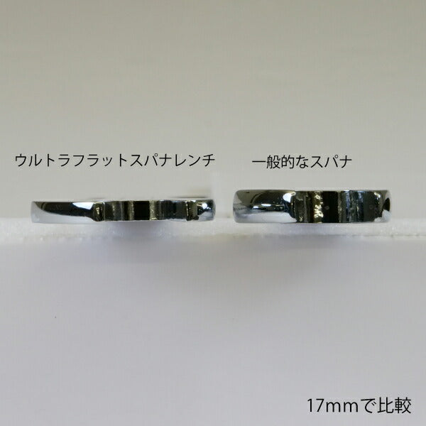 SEEDNEW シーズニュー ウルトラフラットスパナレンチセット(5本セット) S-USM5-1 超薄型スパナセット タペット調整・バイクチェーン調整ナットのダブルナットの締緩に