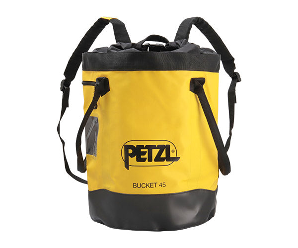 日本正規品 ペツル バックパック バケット 45 イエロー ロープバッグ 容量45L (S001AA02)(3342540837966) PETZL