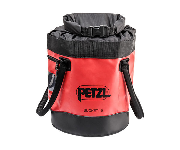 日本正規品 ペツル バケット 15 レッド 15L 自立型ロープバッグ 11mmロープ45m収納 50kg引き上げ対応 (S001BA00)(3342540837959) PETZL