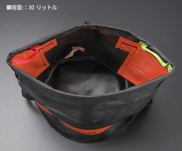 日本正規品 ペツル バックパック バケット 30 レッド ロープバッグ 容量30L (S001BA01)(3342540837973) PETZL