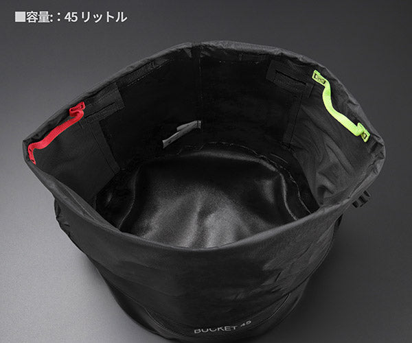 日本正規品 ペツル バックパック バケット 45 ブラック ロープバッグ 容量45L (S001CA02)(3342540839625) PETZL