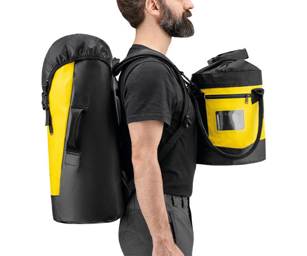 日本正規品 ペツル トランスポート 30 イエロー/ブラック 30L 自立型 高耐久バックパック 50kg引き上げ対応 TPU (S042AA00)(3342540844803) PETZL