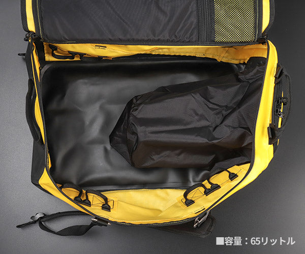 日本正規品 ペツル ダッフル 65 イエロー 大容量ギアバッグ 容量65L (S045AA00)(3342540834316) PETZL