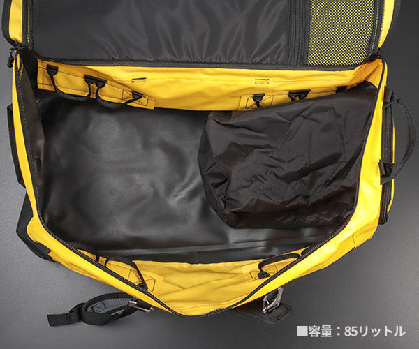 日本正規品 ペツル ダッフル 85 イエロー 大容量ギアバッグ 容量85L (S045AA01)(3342540834323) PETZL