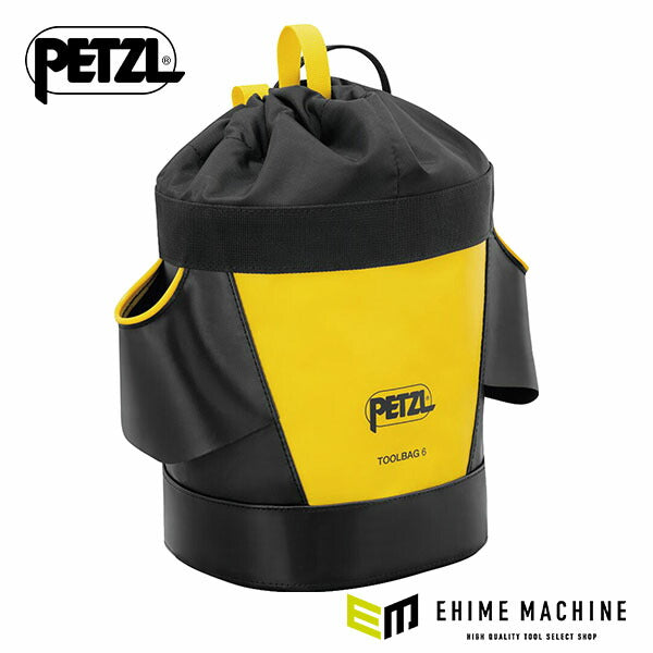 日本正規品 ペツル ツールバッグ 6 ハンマー収納対応 工具落下防止仕様 大容量タイプ (S047BA02)(3342540842533) PETZL