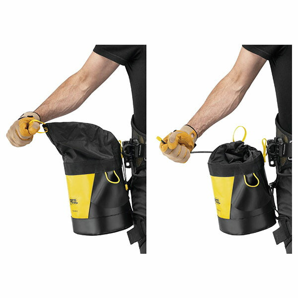 日本正規品 ペツル ツールバッグ 6 ハンマー収納対応 工具落下防止仕様 大容量タイプ (S047BA02)(3342540842533) PETZL