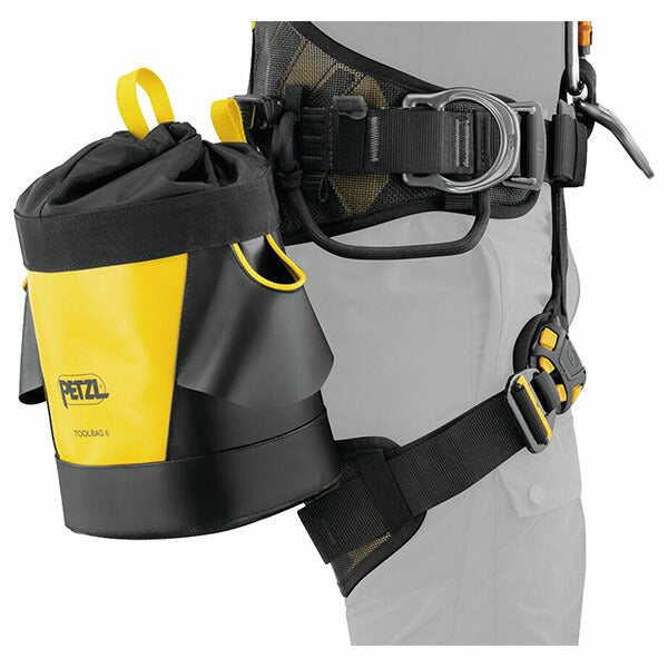 日本正規品 ペツル ツールバッグ 6 ハンマー収納対応 工具落下防止仕様 大容量タイプ (S047BA02)(3342540842533) PETZL