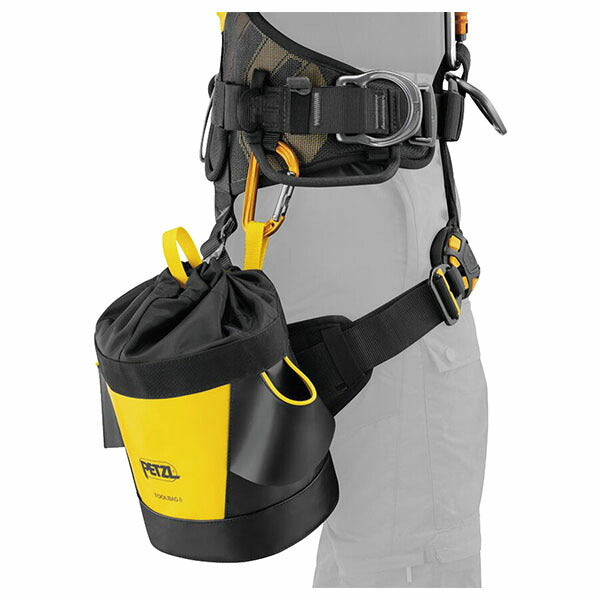 日本正規品 ペツル ツールバッグ 6 ハンマー収納対応 工具落下防止仕様 大容量タイプ (S047BA02)(3342540842533) PETZL