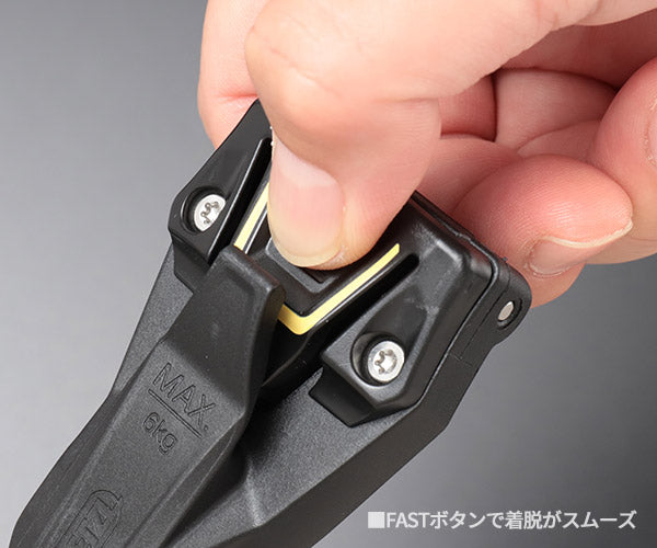 【7月の特価品】日本正規品 ペツル インターファスト ギアバッグ/ツールリーシュ取付用アクセサリー ANSI規格適合 (S051AA00)(3342540842618) PETZL