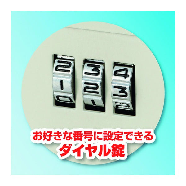 アスカ 安心保管ボックス A4 スロットイン ダイヤル錠 ワイヤー付 投入口付 スチール製 (SB300)(4522966313346) ASKA