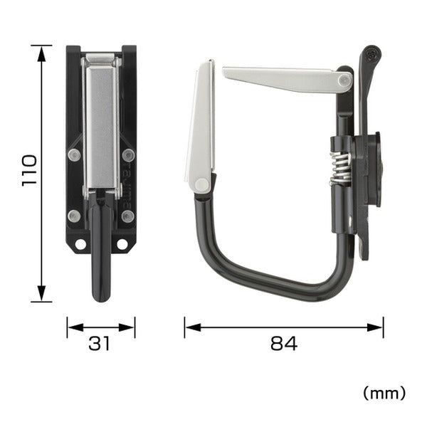 タジマ 工具ホルダーパーツ セフ工具ホルダー テープホルダー 折りたたみ (SFKHI-TPF)(4975364362100) TAJIMA TJMデザイン