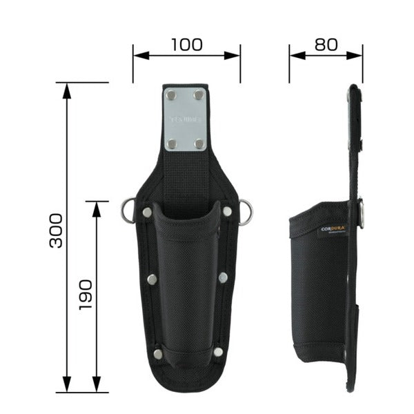 タジマ 工具ホルダーパーツ セフ工具差し ナイロン コーデュラ ペンドラ用 (SFKSNC-P1PD)(4975364362285) TAJIMA TJMデザイン