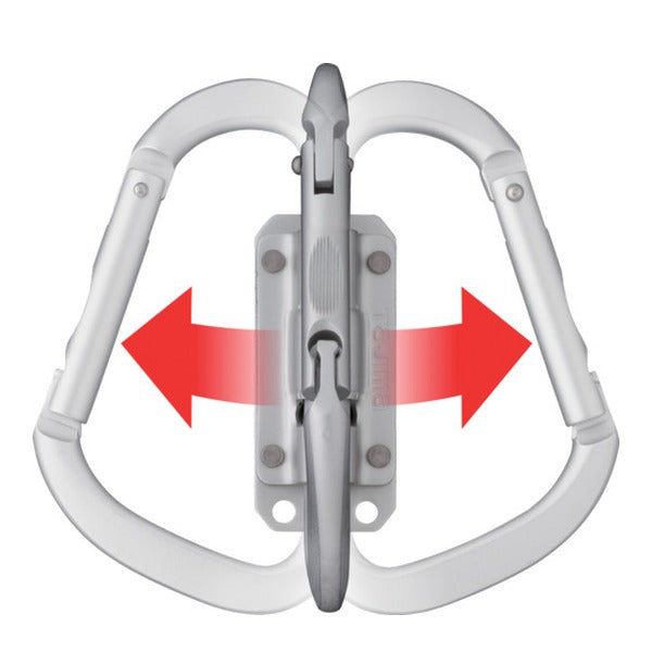 タジマ セフ工具ホルダーアルミ スリムカラビナ大 折りたたみ (SFSKHA-CLF)(4975364268495) TAJIMA TJMデザイン