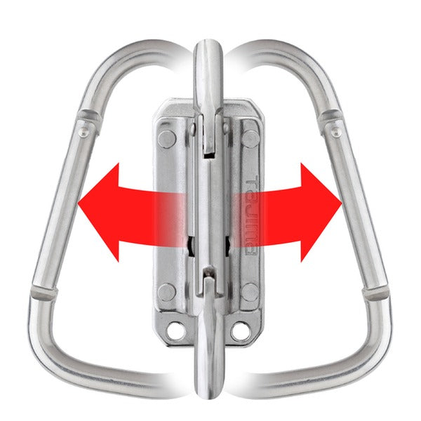 タジマ 工具ホルダーパーツ セフ工具ホルダーステン スリムカラビナ小 折りたたみ (SFSKHS-CSF)(4975364362148) TAJIMA TJMデザイン