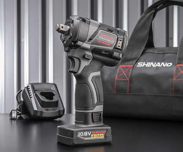 SHINANO SI-166W-1 12.7sq. 10.8Vコードレスインパクトレンチ 360Nm バッテリー1個付 信濃機販 シナノ