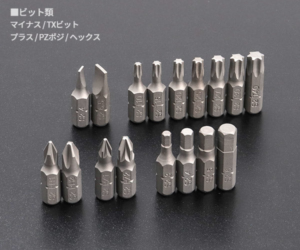 シグネット 1/4DR 31PC ショートソケット&ビットセット(6角) (11121)(4712818939149) SIGNET