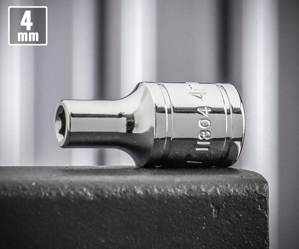 シグネット 1/4DR 4mm ソケット (6角) (11304)(4712818930313) SIGNET