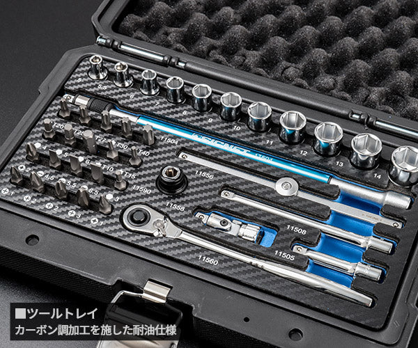 シグネット 1/4DR 38PC ソケット&ビットセット(6角) 11722 (4712818932942) SIGNET