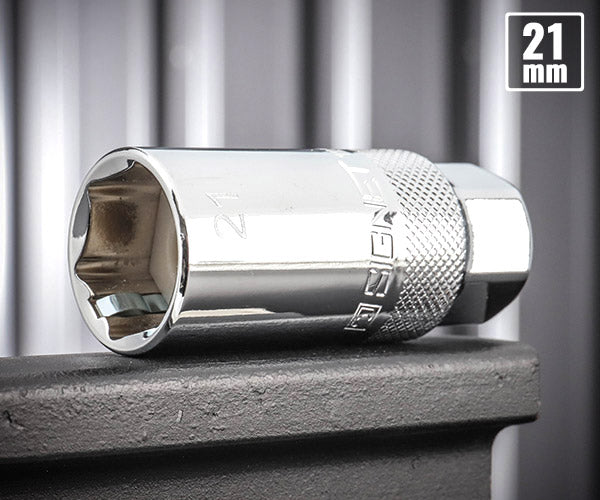 シグネット 3/8DR 21mm クリップ式プラグソケット (12241