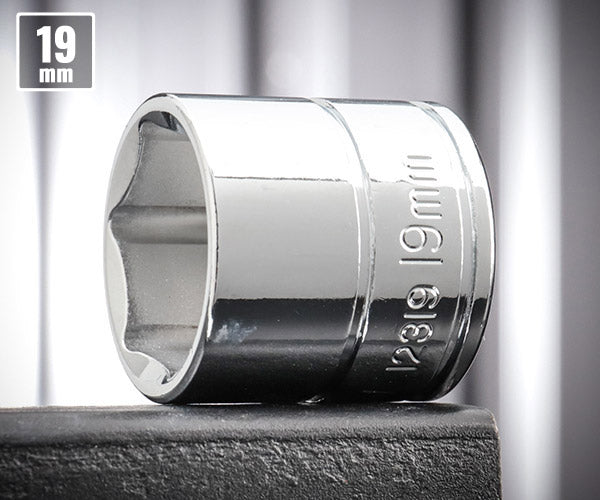 シグネット 3/8DR 19mm ソケット (6角) (12319)(4712818932157) SIGNET
