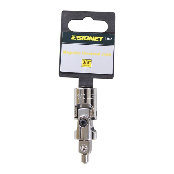 シグネット 3/8DR マグネット付ユニバーサルジョイント 全長60.3mm 差込角9.5mm 首振り 狭所作業 (12557)(4712818938678) SIGNET