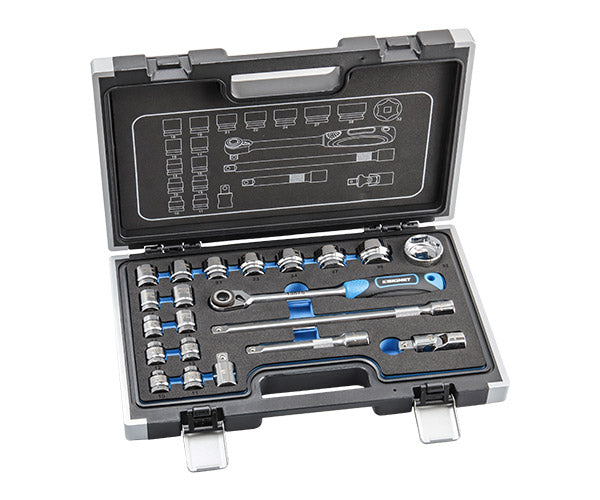 シグネット 1/2DR 21PC ショートソケットセット(6角) (13137)(4712818939620) SIGNET
